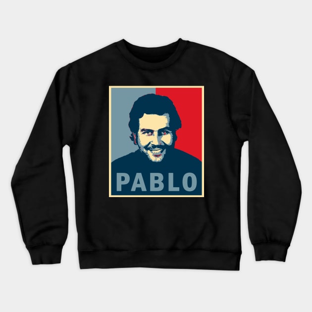 Pablo Escobar Crewneck Sweatshirt by valentinahramov